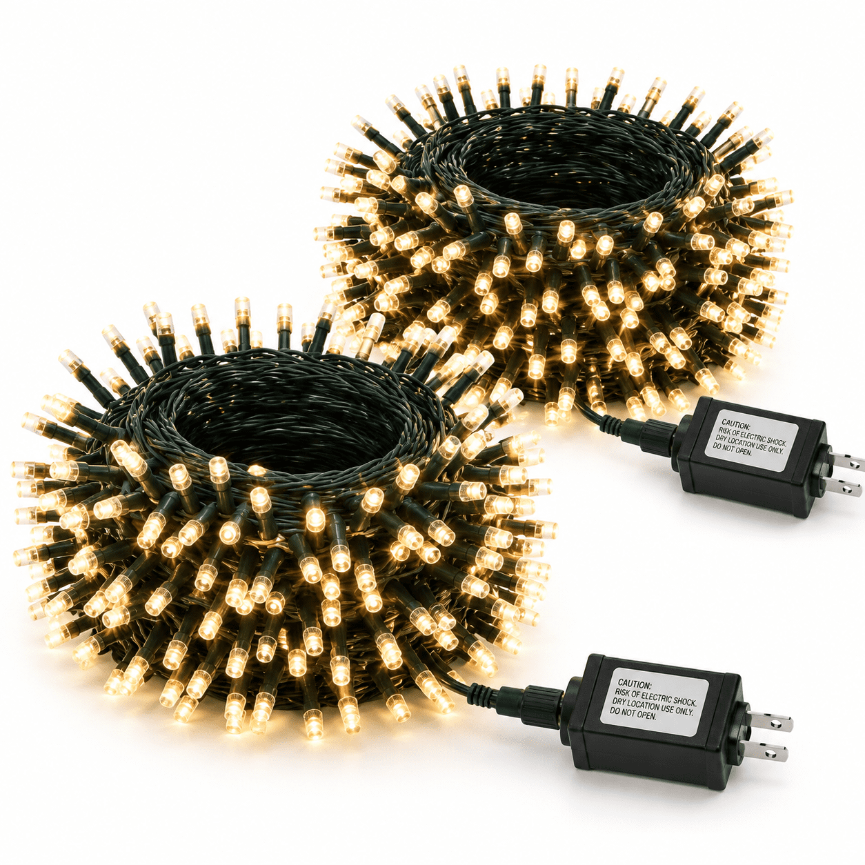 Connectable 2-pack 164ft 400led String Lights Purple - Walmart.com