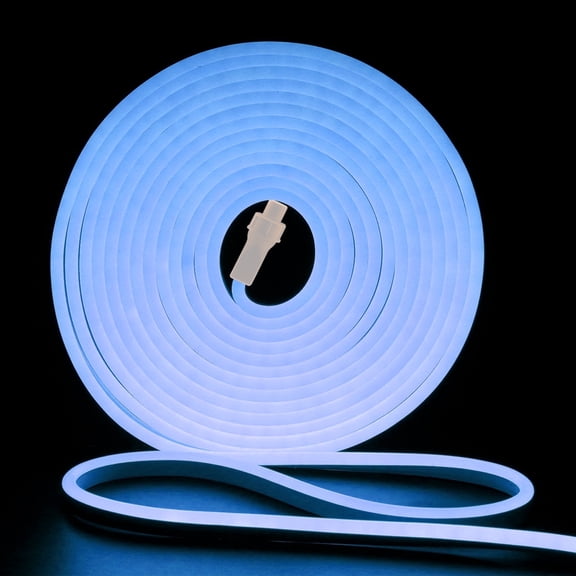 Beatineon 39ft LED Strip Lights,High-Density Neon Flex Light,1440 LEDs Ultra-Bright Strip with IP65 Waterproof, Connectable & Cuttable for Indoor Outdoor Signage, ETL Certified, Blue