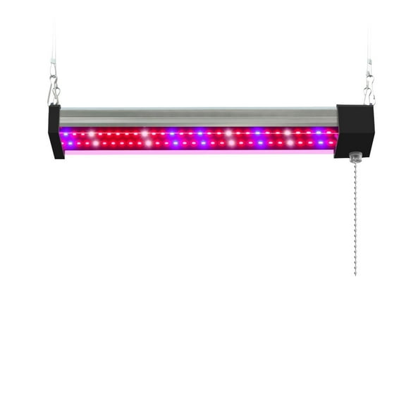 Connectable LED Plants Grow Light Full Spectrum Hydroponic Growing Lamp with Pull Chain Switch Indoor Veg Flower Phytolamp Panel ,Designed Specifically for Plants