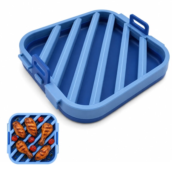 Connectable Silicone Roasting Racks - Flexible Assembly Design, Maximum Airflow, Nonstick Surface, Easy to Clean, Perfect for Easy Sheet-Pan Dinners, High-Grade Silicone, Oven & Dishwasher Safe