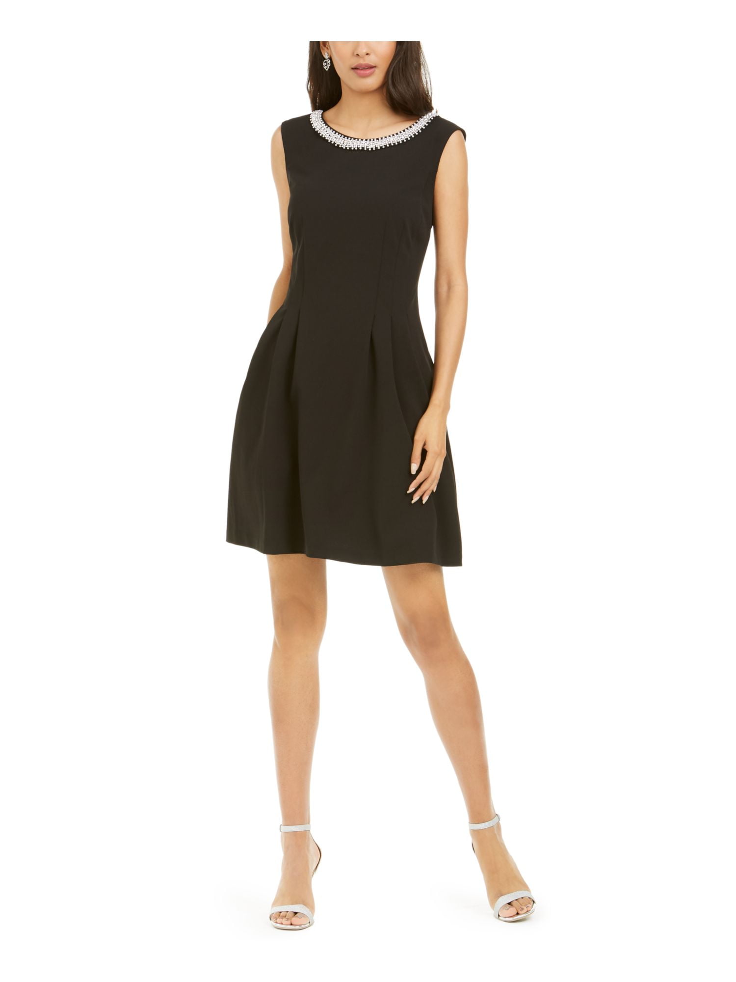 women black dress sandals Elegant Evening Block Heel Dress Sandal Black / US 7.5