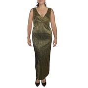 knee length dresses for ladies Connected Apparel 3/4 Sleeve Solid Draped Sheath Dress  Eden Coutures