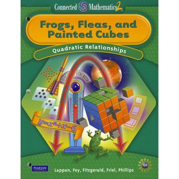 Pre-Owned Connected Mathematics 2: Frogs, Fleas, and Painted Cubes: Quadratic Relationships (Paperback) 0133661520 9780133661521