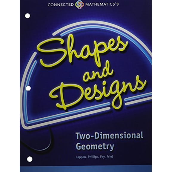 Pre-Owned Connected Mathematics 3 Student Edition Grade 7: Shapes and Designs: Two-Dimensional Geometry Copyright 2014 (Paperback) 0133274470 9780133274479