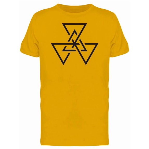 Connected Triangles Hipster Tee Men's -Image by Shutterstock