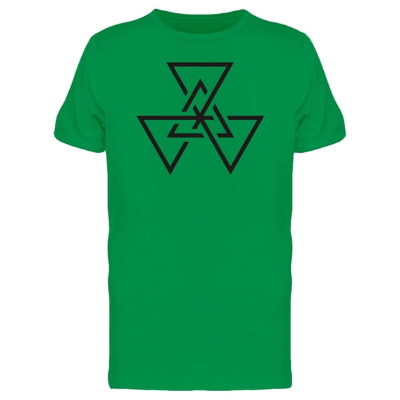 Connected Triangles Hipster Tee Men's -Image by Shutterstock