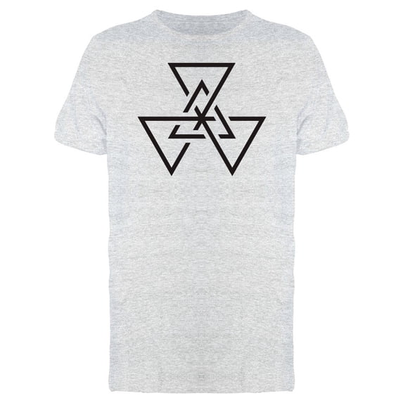 Connected Triangles Hipster Tee Men's -Image by Shutterstock