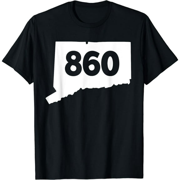 Connecticut 860 Area Code T-Shirt