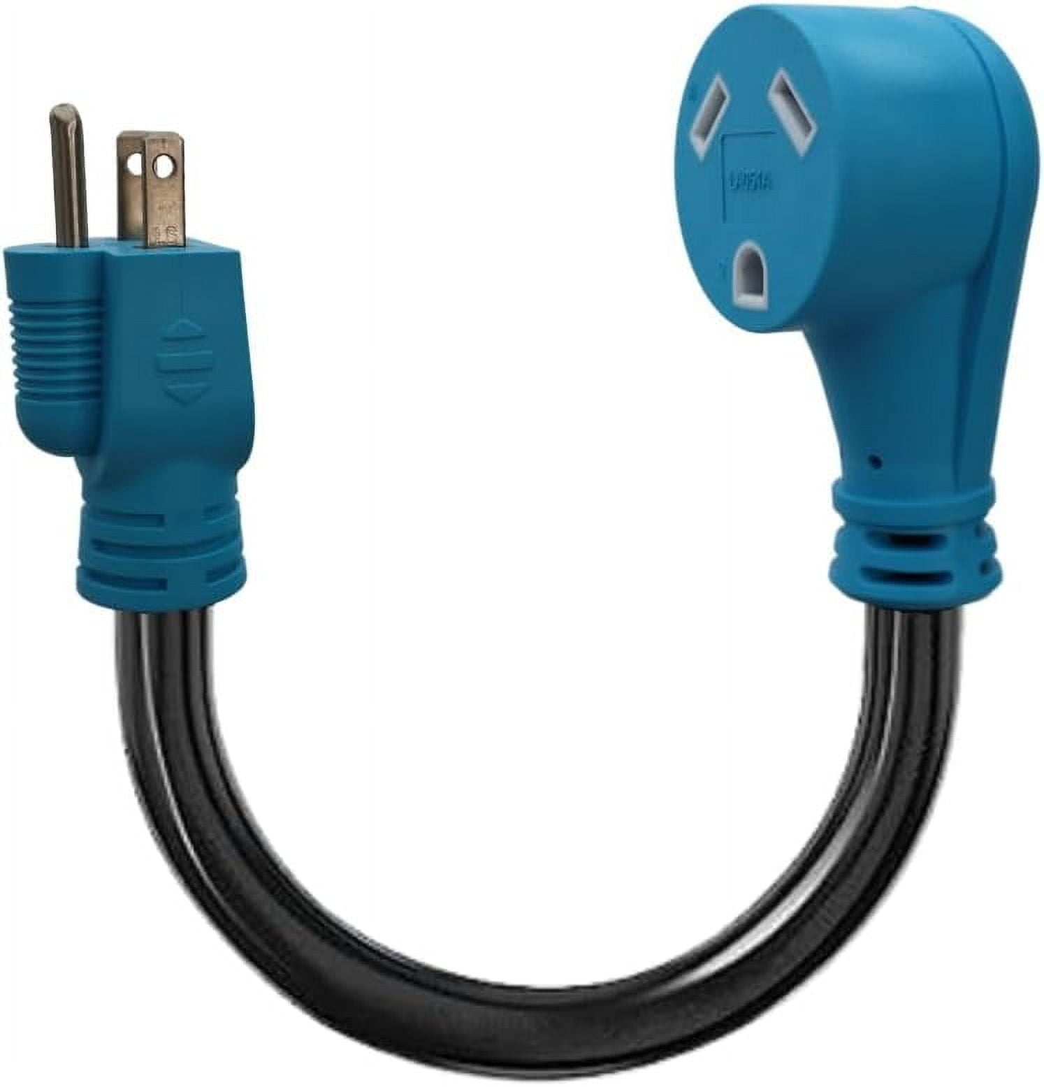 Connecticut Electric 30-Amp to 15-Amp Dogbone Adapter 14-50R to 15 Amp plug