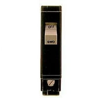 Connecticut Electric Cutler Hammer CH120 Circuit Breaker, 1-Pole 20-Amp, Black