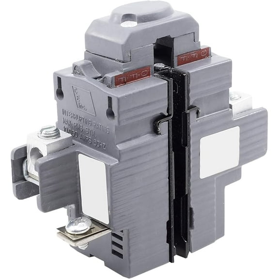 Connecticut Electric UBIP-240 Newly Manufactured Pushmatic P240 Replacement, Two Pole 40 Amp Circuit Breaker, Gray