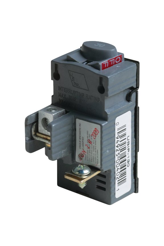 Electric UBIP130 30A 1Pole Pushmatic Circuit Breaker