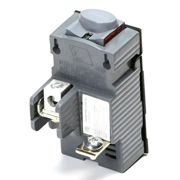 Connecticut Electric VPKUBIP115 15 Amp Single Pole Pushmatic Circuit Breaker