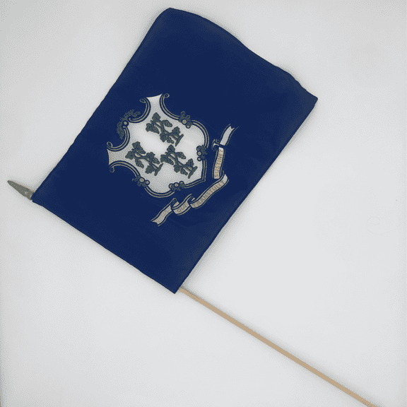 Connecticut Flag 12" X 18" (12PK)