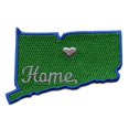thumbnail image 1 of Connecticut Home State Embroidered Iron On Patch, 1 of 2