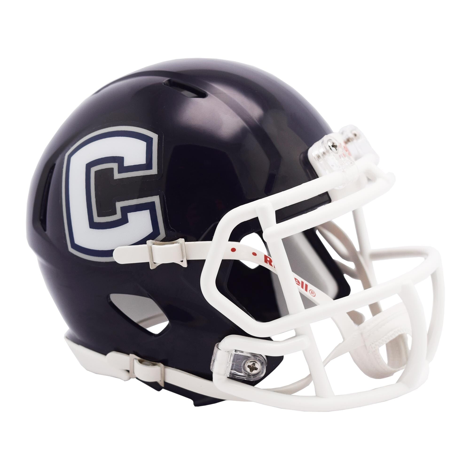 Connecticut Huskies Block C Riddell NCAA Speed Mini Helmet