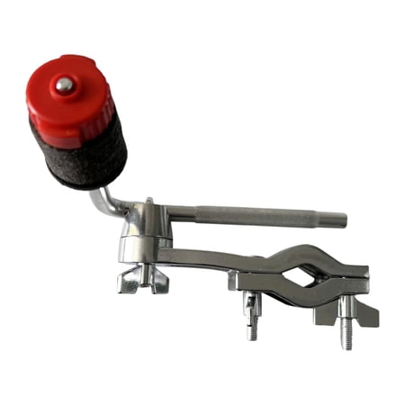 Connecting Clamp Portable Medium Cymbal Attachment Arm Clamp for Beginner red