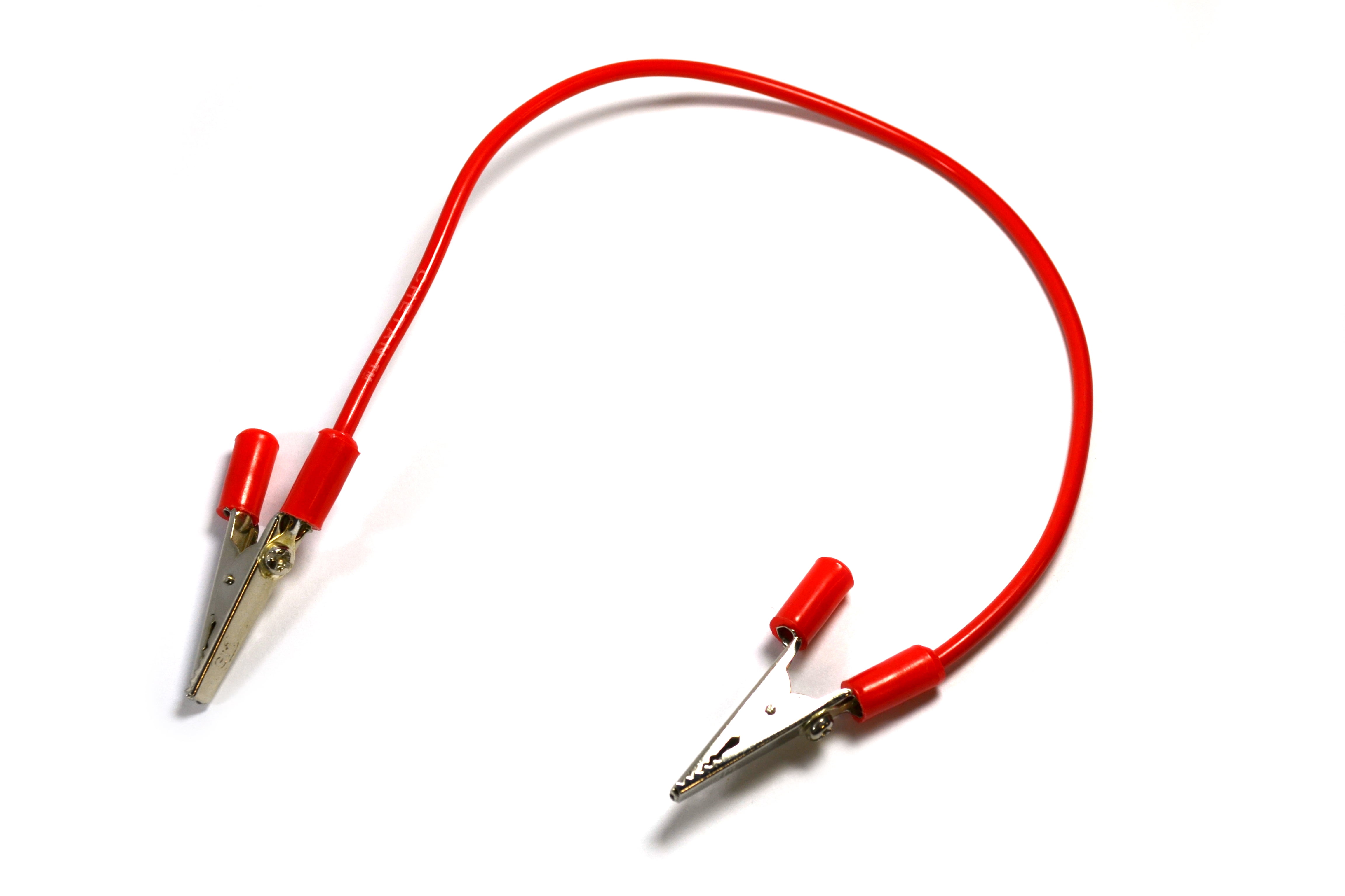 Connecting Lead, 500mm - With Crocodile Clips at Both Ends - For 4mm ...