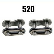Connecting Link Master Link 2pcs 520 Chain Accessories Parts Repair Replacement Tool For ATV Motocross Scooter