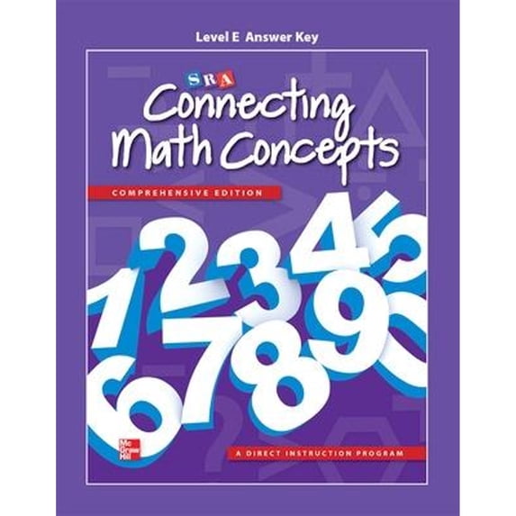 Pre-Owned Connecting Math Concepts Level E, Additional Answer Key (Paperback) 0021149003 9780021149001