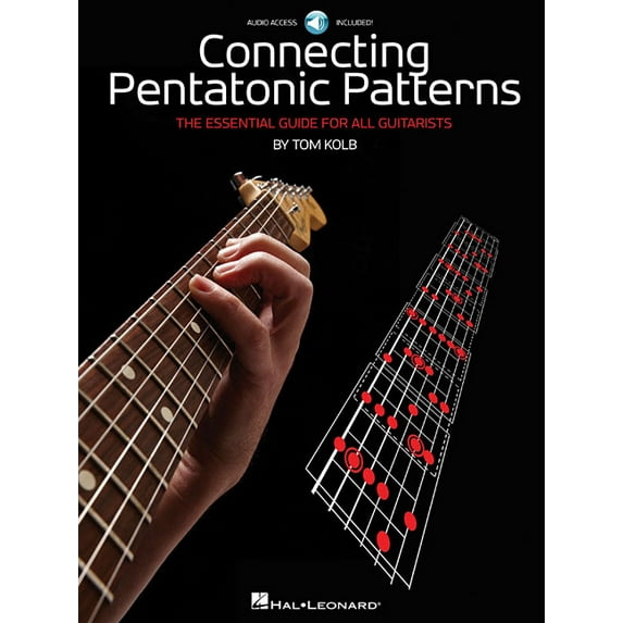 Connecting Pentatonic Patterns the Essential Guide for All Guitarists Guitar Sheet Music Songbook with Online Audio Hal , (Paperback)