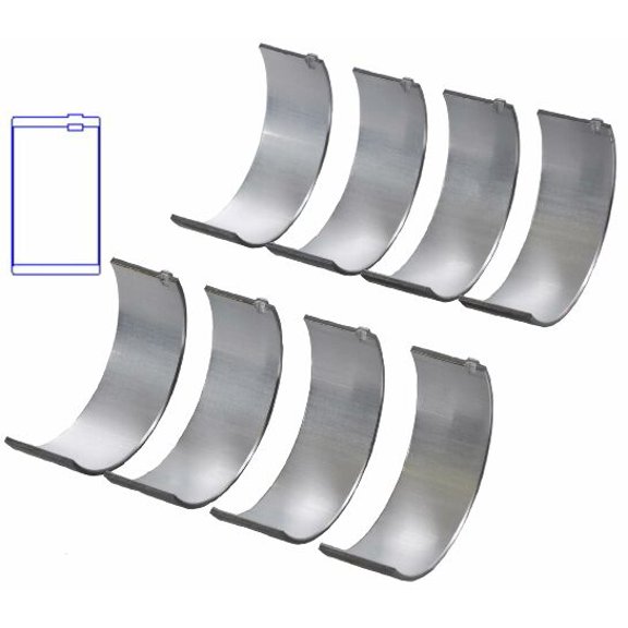 Connecting Rod Bearings Set | Compatible with Chrysler/Dodge 2.4L 148 DOHC | Standard Size