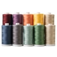thumbnail image 1 of Connecting Threads Rainbow Cotton Quilting Thread Spool Set (Set of 10, Farmhouse), 1 of 5