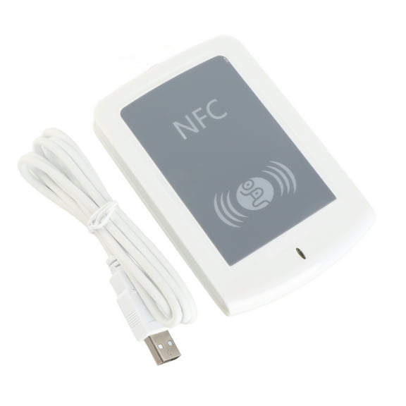 Connection Reader, Reliable 13.56Mhz RFID Reader High Performance Efficiency 14443A with USB Cable for ISO14443A