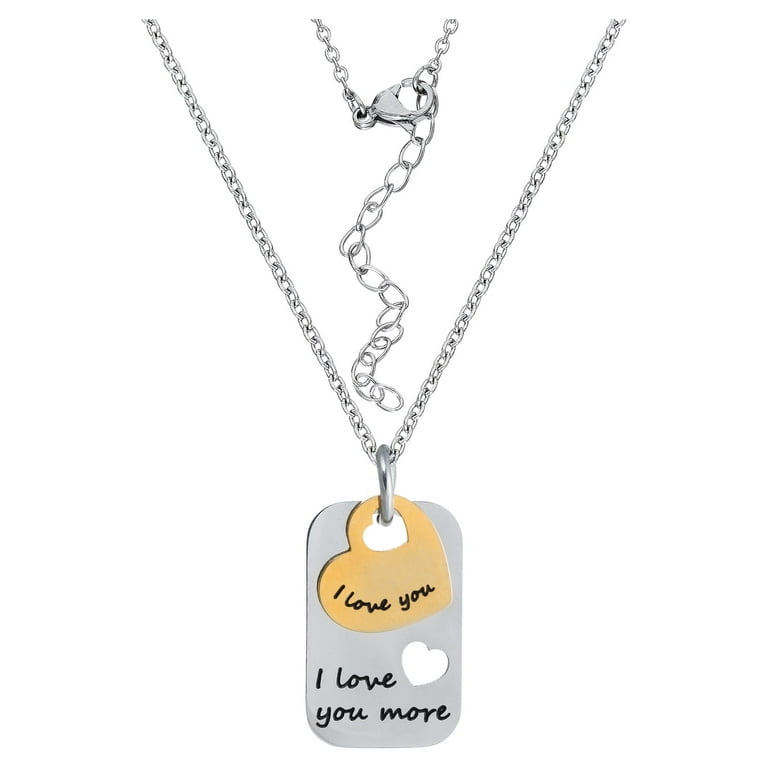 I love you necklace walmart hotsell