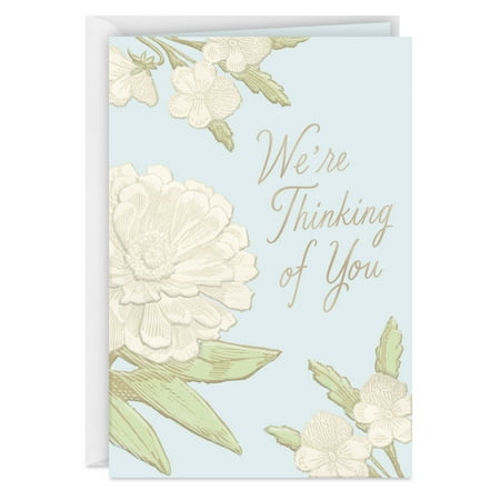 Hallmark Sympathy Card From Us (Our Thoughts Are Always With You)