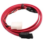 Connectland 6 SATA/Molex Power to mini SATA Power and Data Cable