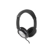 Connectland Stereo PC Headphone with In-line Contrlol and Microphone - Stereo - Mini-phone 3.5mm - Wired - 2.2 Kilo Ohm - 20 Hz - 20 kHz - Over-the-head - Binaural - Circumaural - 8 ft Cable - Om...