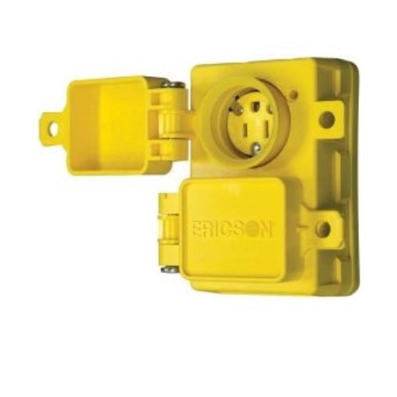 Connector 3764 California Style Commercial Grade Black Wiring Device Locking 50