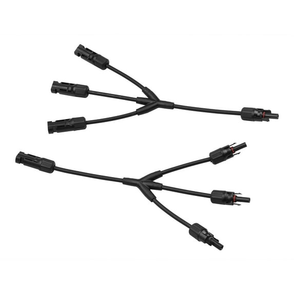 Connector,Adapter 3-way Solar Panel Male Female Solar Parallel Cable ...