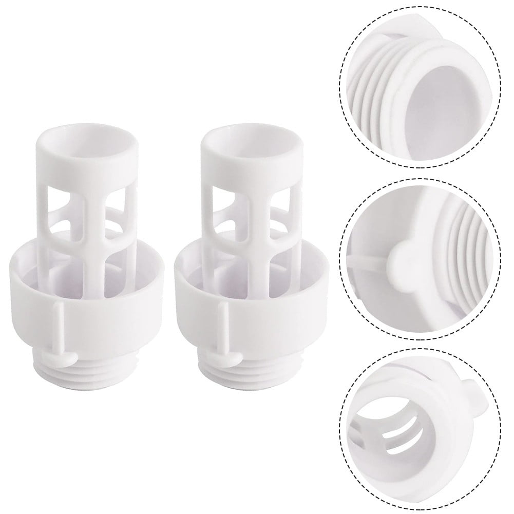 2 Pack Replacement Connector Adapter for Intex Round Pool Hose Drain