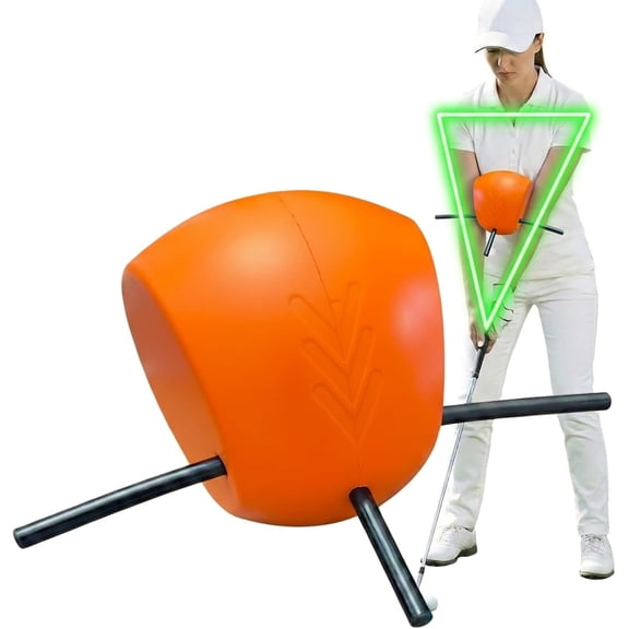 Connector Golf Swing Trainer for Posture Correction and Arm Alignment, Golf Training Aid for Proper Swing Mechanics, Golf Swing Ball Training, Golf Connector Ball Practice, All Skill Levels