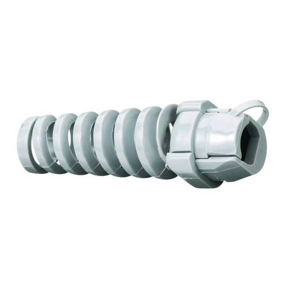 Hubbell Wiring Device-Kellems Cord Connector,3/4 in.,Gray HS1004GPK25