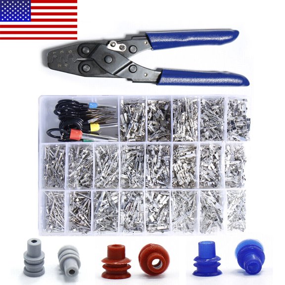 Connector Pin Crimp Terminals Automotive Automotive Electrical 1/1.5/1.8/2.2/2.8/3.5mm