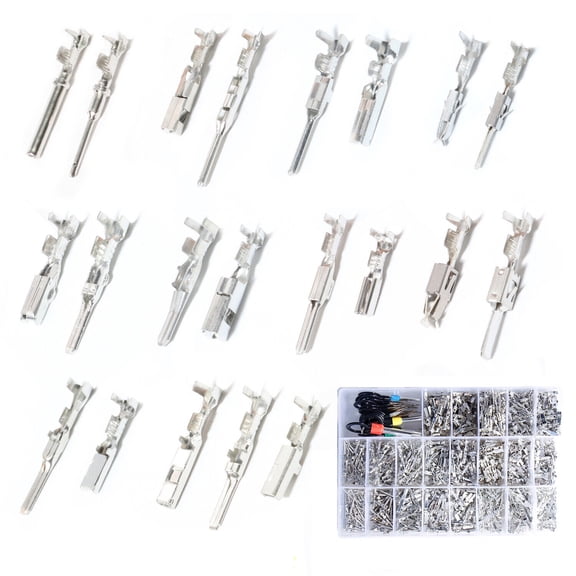 Connector Pin Crimp Terminals Automotive Automotive Electrical 1/1.5/1.8/2.2/2.8/3.5mm