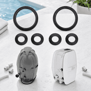 Connector Seal Washer Air Pump Washer for 54, 90, 600xx, and 1380x Inflatable Hot Tub Hearter Spa Replacement Parts 2A + 4B/C