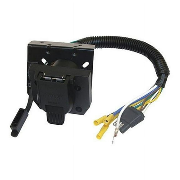 Connector Trailer Dual Plug 7 Way & 4 Way