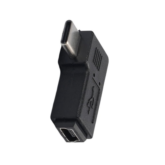 Connector for Phone Digital Camera Mini USB Female to USB C Male Converter