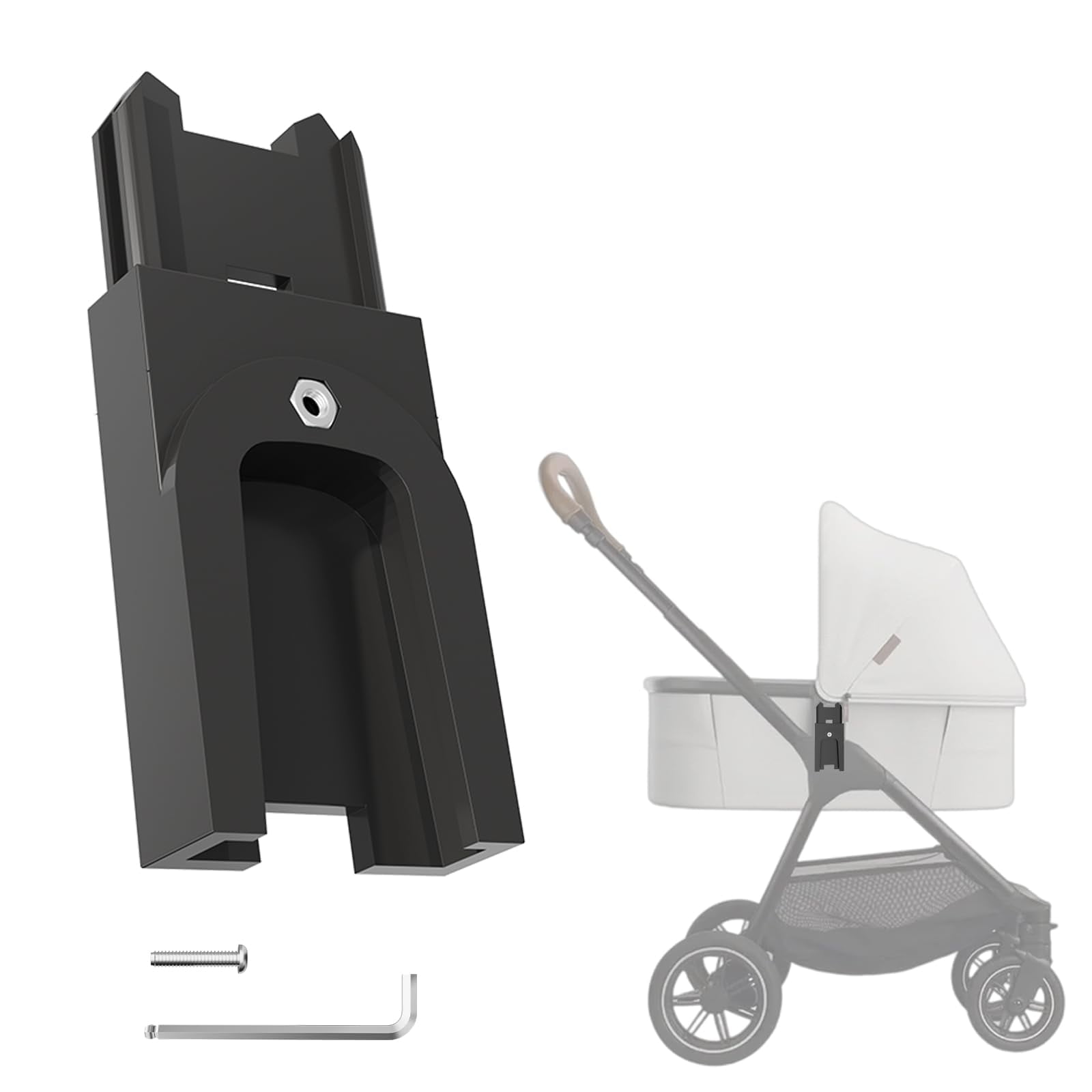 nuna adapter for uppababy UPPAbaby Minu Car Seat Adaptor for Maxi-Cosi, Nuna and Cybex Infant Car Seats, Black
