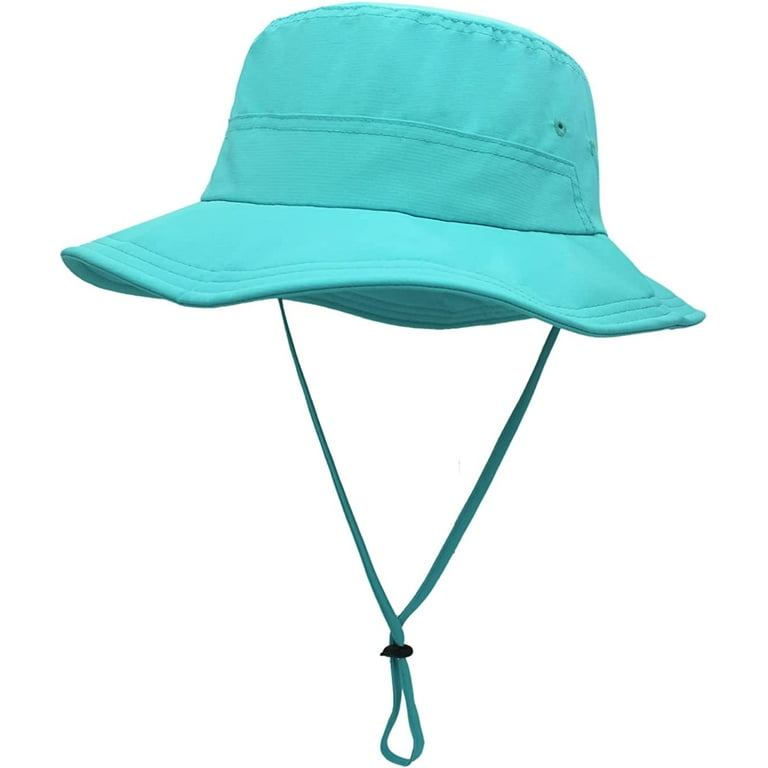 Connectyle Womens Nylon Bucket Sun Hat Water Resistant Summer Beach Hat UPF 50+