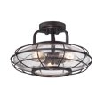 thumbnail image 1 of Connell 3 Light Semi-Flush, 1 of 8