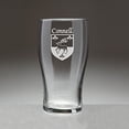 thumbnail image 1 of Connell Irish Coat of Arms Tavern Glasses - Set of 4 (Sand Etched), 1 of 3