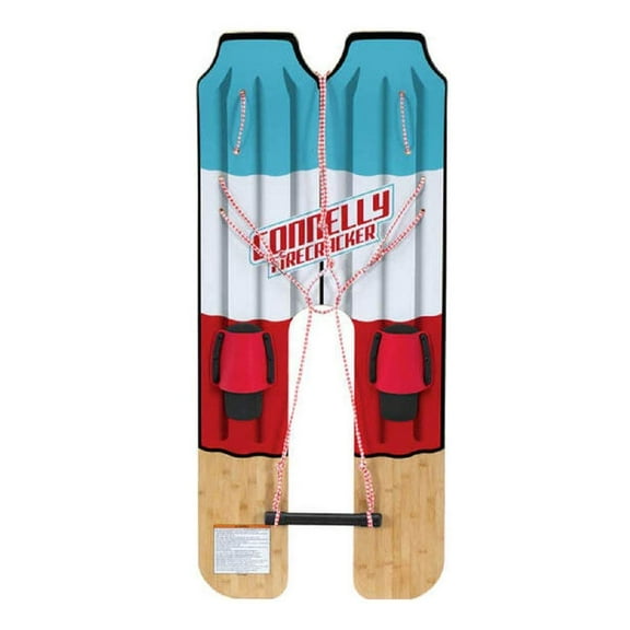Connelly Firecracker Trainer Ski, 48 inches, for Kids, with Foot Strap and Traction Pad
