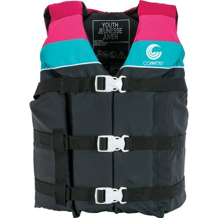 Connelly Retro Youth Girls Nylon LIfe Vest 55-88 Lbs