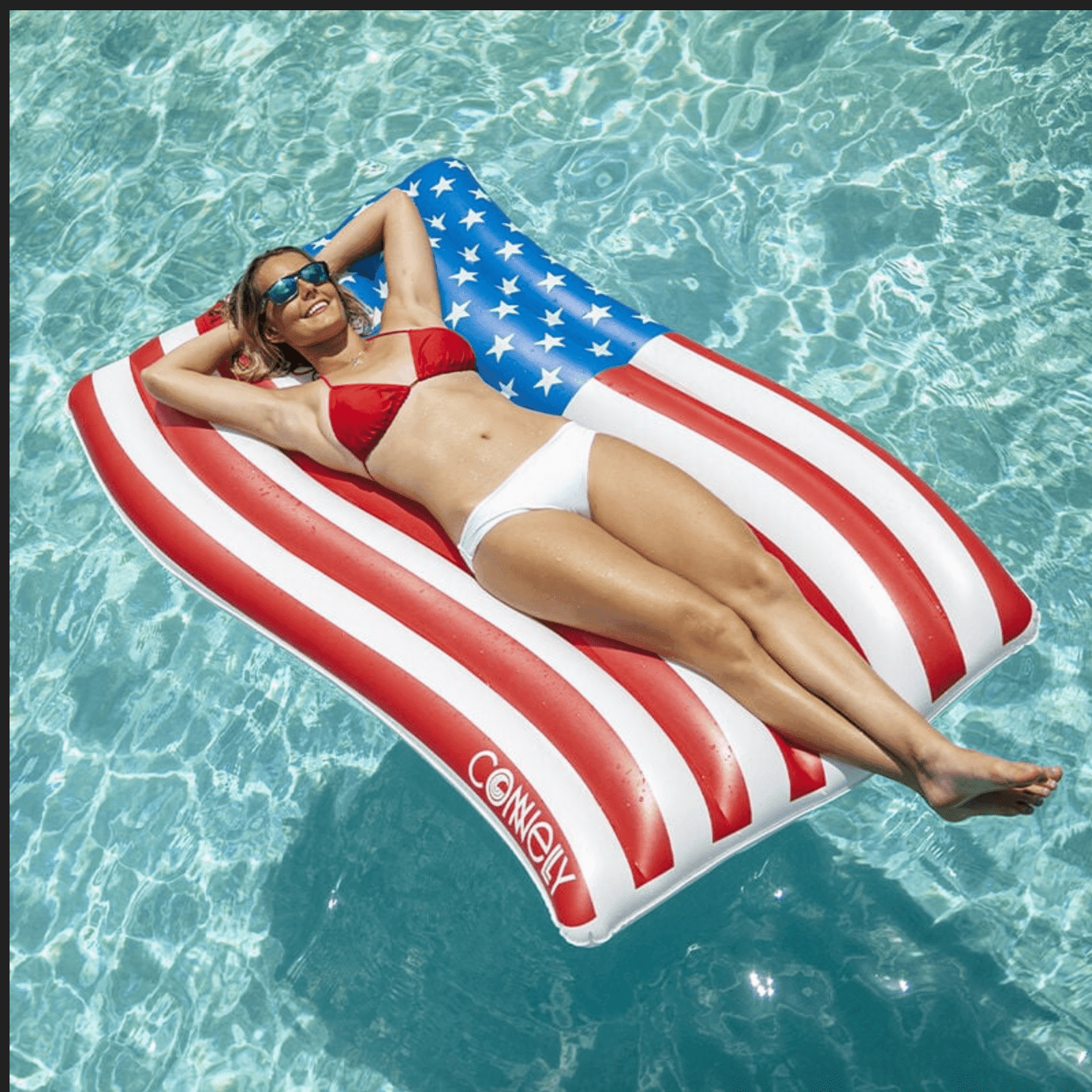 Connelly Stars and Stripes Swimming Pool Raft Float