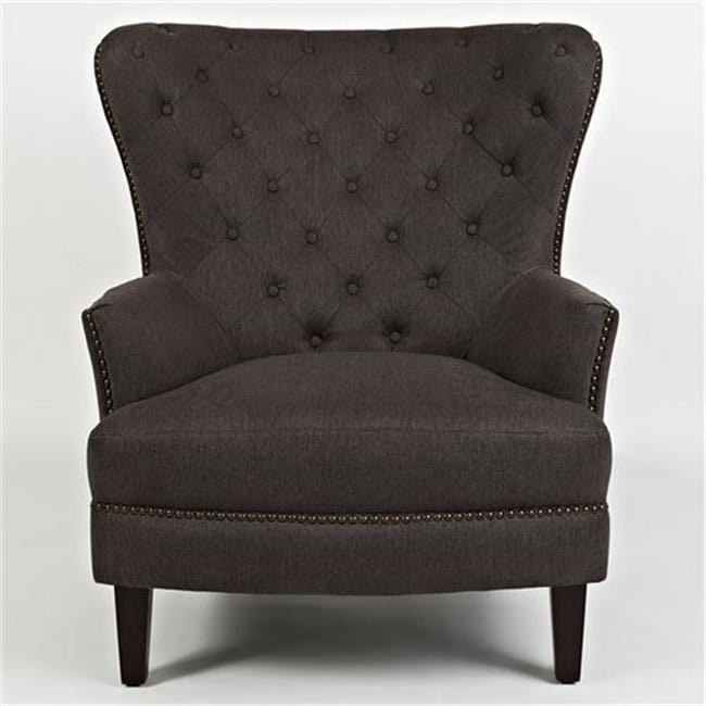 Conner Accent Chair - Easy Living Charcoal - Walmart.com